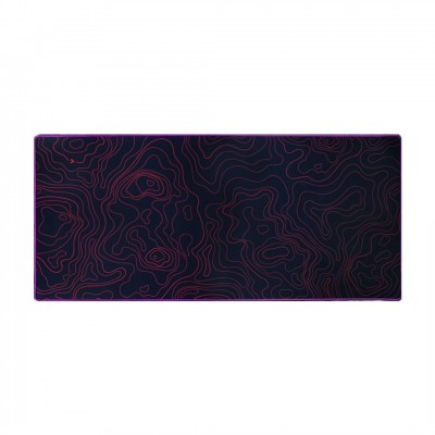 Press Play Topography Deskmat - Infrared